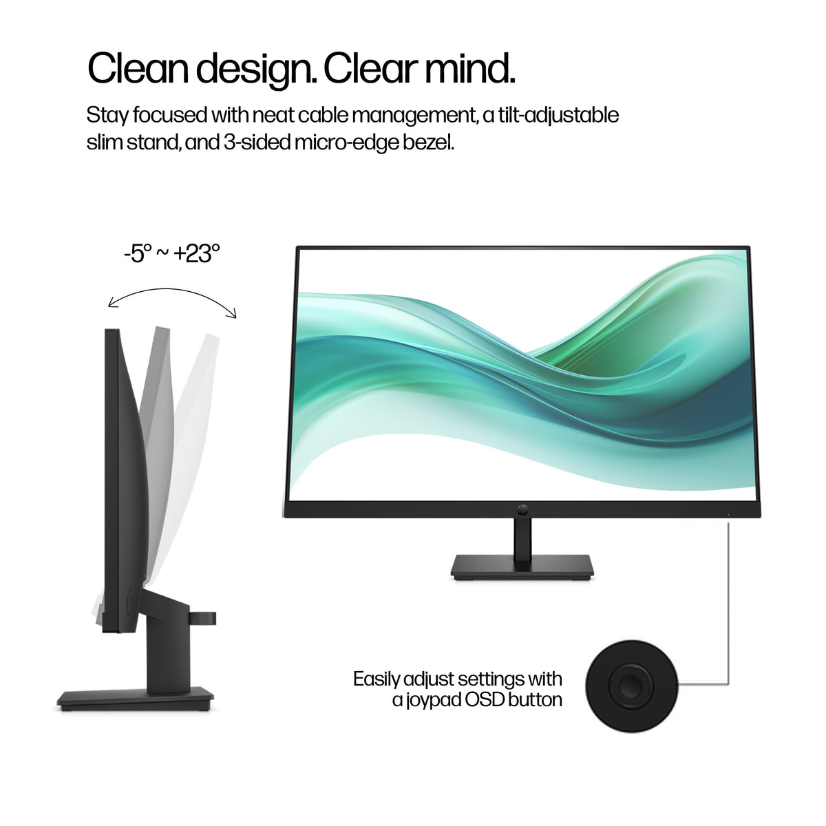 HP Series 3 Pro 27 inch FHD Monitor - 327pf