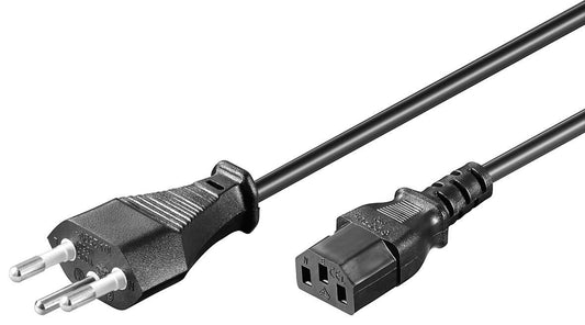 Microconnect PE160450 power cable Black 5 m Power plug type J C13 coupler