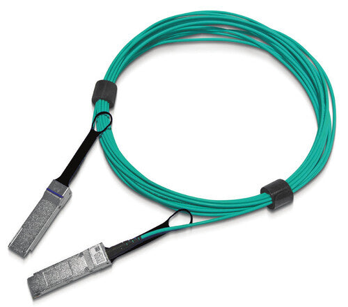 Nvidia 980-9I45J-00H010 InfiniBand/fibre optic cable 10 m QSFP56 Aqua colour