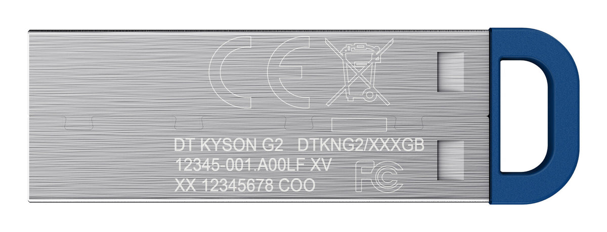 Kingston Technology DataTraveler 128GB Kyson 220MB/s Metal USB 3.2 Gen 1