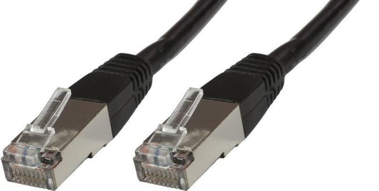 Microconnect STP60025S networking cable Black 0.25 m Cat6 F/UTP (FTP)