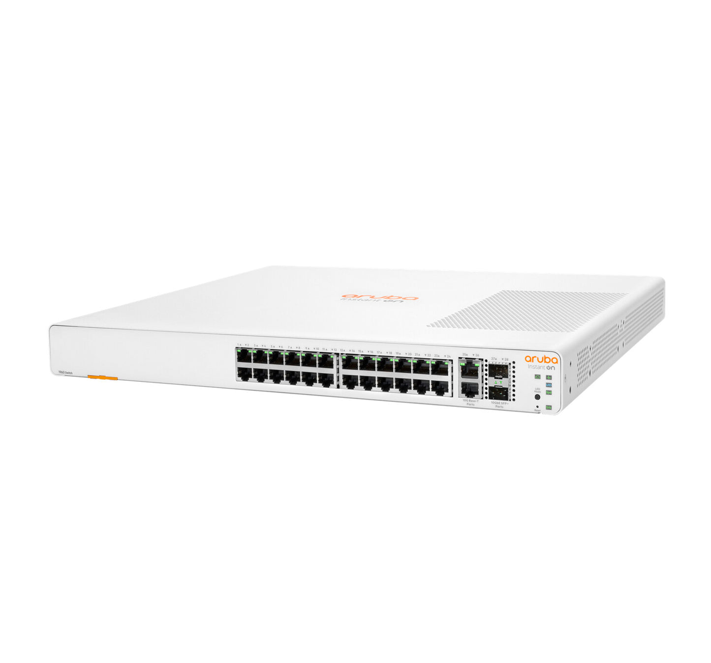 Aruba Instant On 1960 24G 2XGT 2SFP+ Managed L2+ Gigabit Ethernet (10/100/1000) 1U White