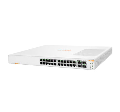 HPE Aruba Networking Aruba Instant On 1960 24G 2XGT 2SFP+ Managed L2+ Gigabit Ethernet (10/100/1000) 1U White