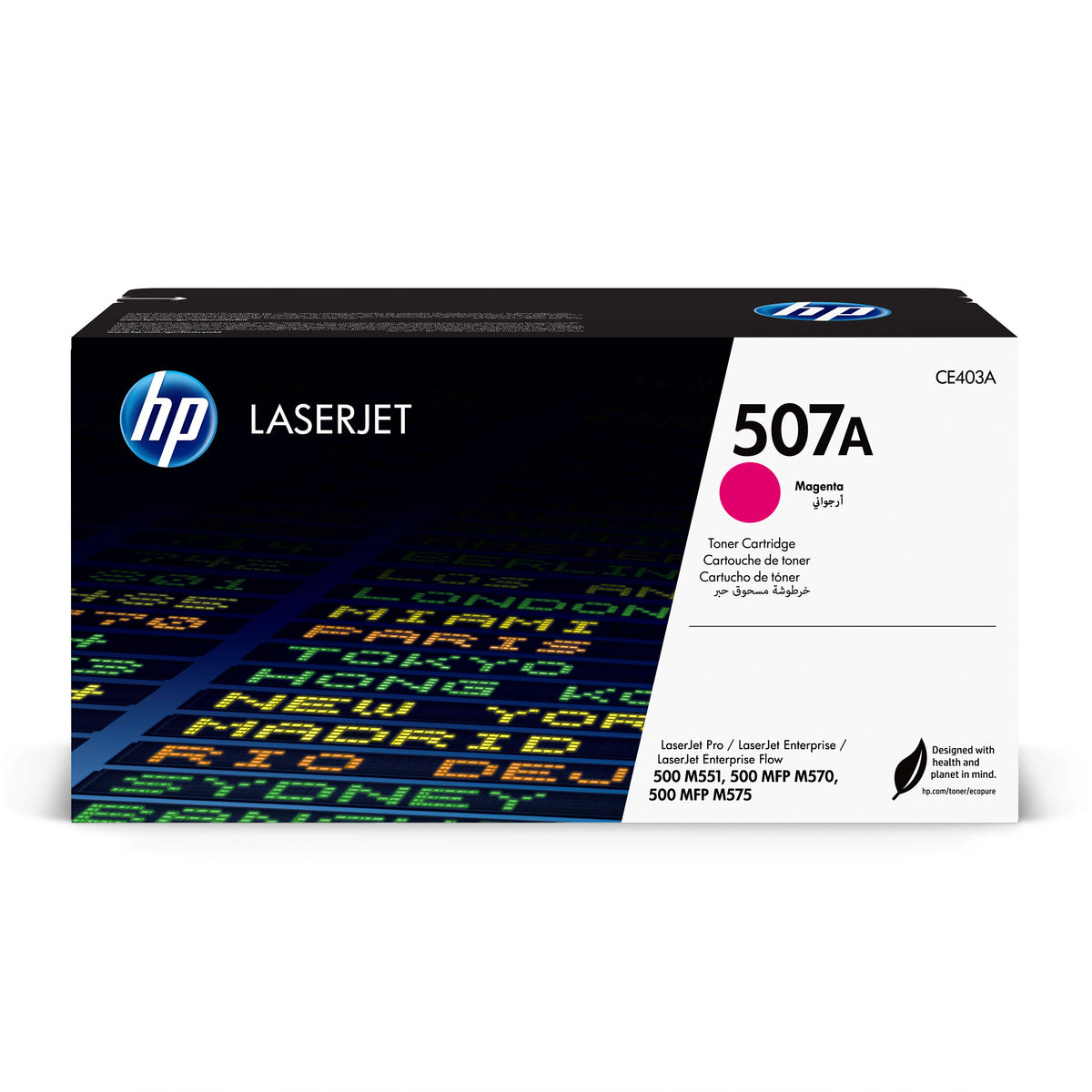 HP 507A Magenta Original LaserJet Toner Cartridge
