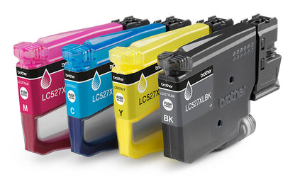 Brother LC-527XLVAL ink cartridge 4 pc(s) Original High (XL) Yield Black, Cyan, Magenta, Yellow