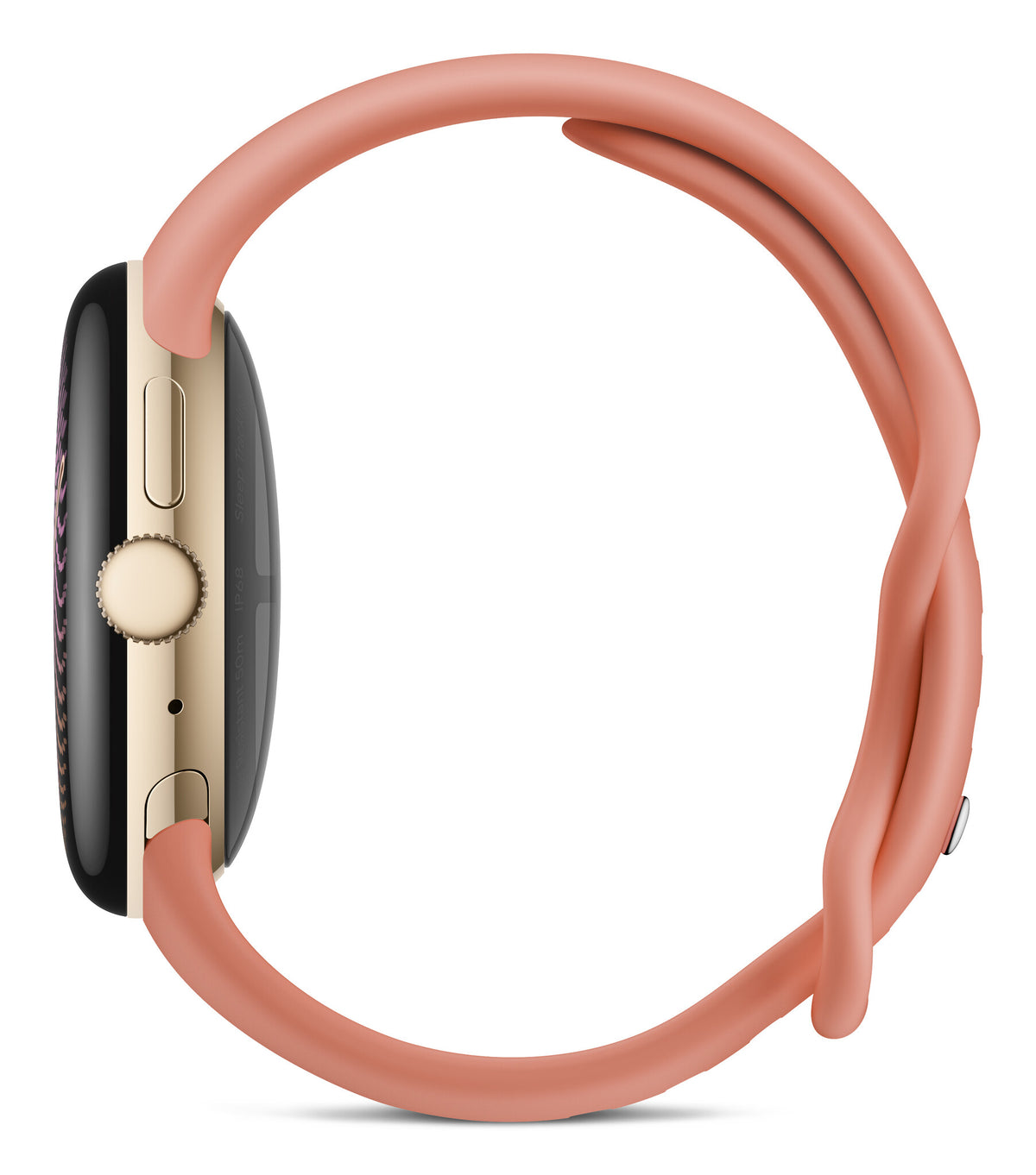 Google Pixel Watch 5 AMOLED 41 mm Digital Touchscreen Gold Wi-Fi GPS (satellite)