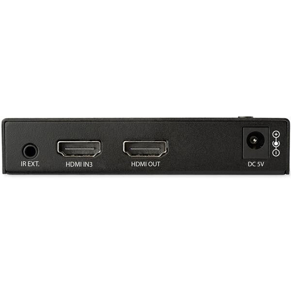 StarTech.com 4-Port HDMI Video Switch - 3x HDMI and 1x DisplayPort - 4K 60Hz