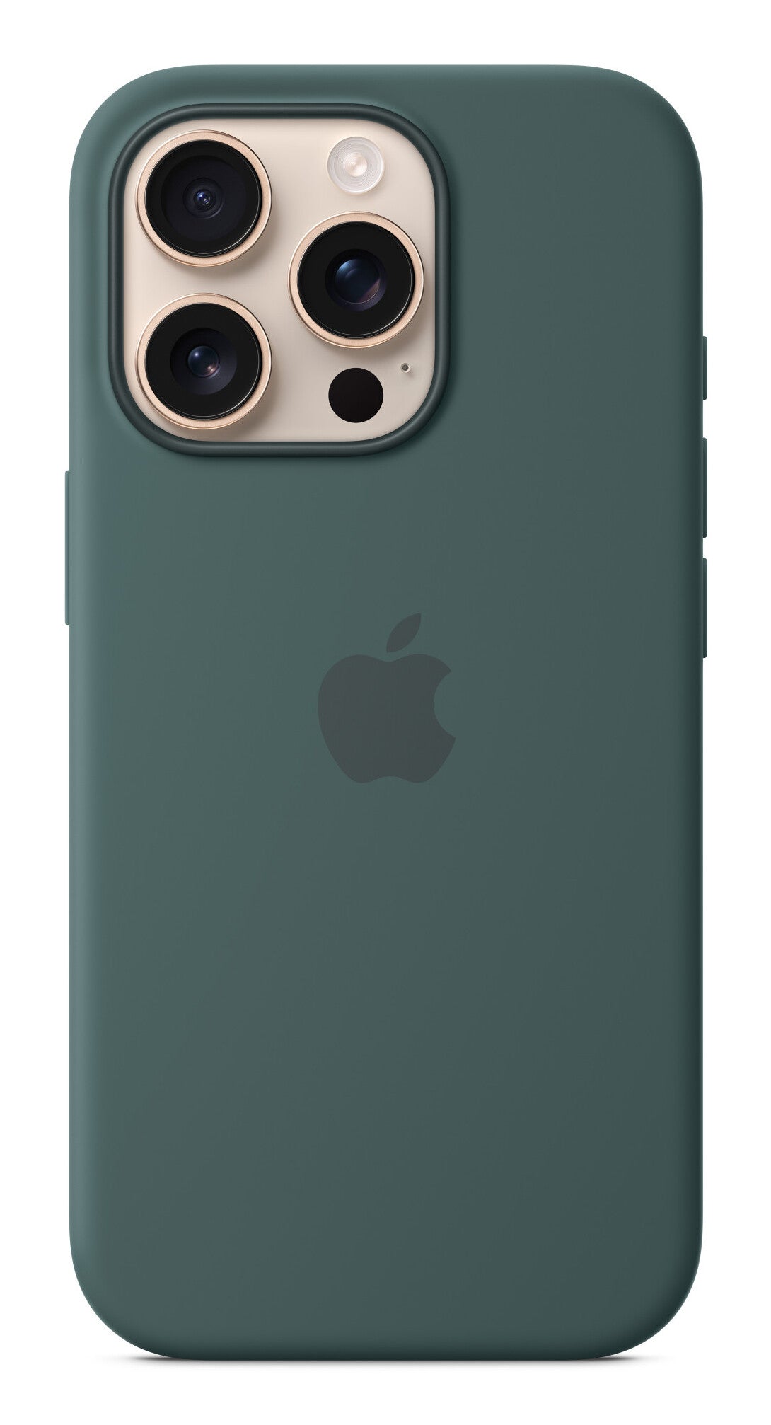 Apple iPhone 16 Pro Silicone Case with MagSafe - Lake Green