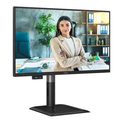 AOC 24P4U computer monitor 60.5 cm (23.8") 1920 x 1080 pixels Full HD Black