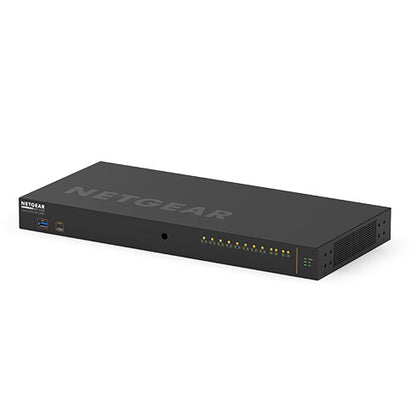 NETGEAR GSM4212P Managed L2/L3 Gigabit Ethernet (10/100/1000) Power over Ethernet (PoE) 1U Black