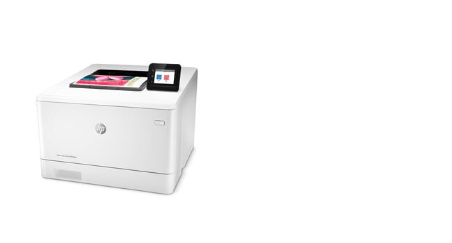 HP Color LaserJet Pro M454dw, Print, Front-facing USB printing; Two-sided printing