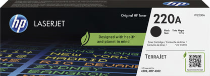 HP 220A Black Original LaserJet Toner Cartridge