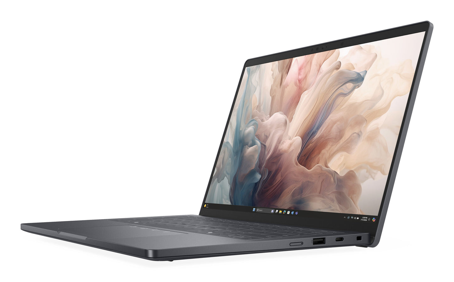 DELL Pro 14 Premium PA14250 Copilot+ PC Intel Core Ultra 7 268V Laptop 35.6 cm (14") Touchscreen Quad HD+ 32 GB LPDDR5x-SDRAM 512 GB SSD Wi-Fi 7 (802.11be) Windows 11 Pro UK English Grey