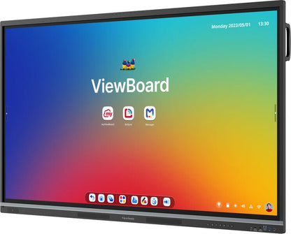 Viewsonic IFP6551-3C interactive whiteboard 165.1 cm (65") 3840 x 2160 pixels Touchscreen Black