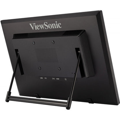 Viewsonic TD1630-3 computer monitor 39.6 cm (15.6") 1366 x 768 pixels HD LCD Touchscreen Multi-user Black