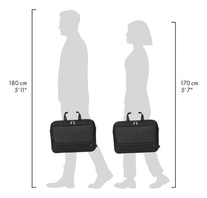 DICOTA D32166-RPET laptop case 40.6 cm (16") Briefcase Black