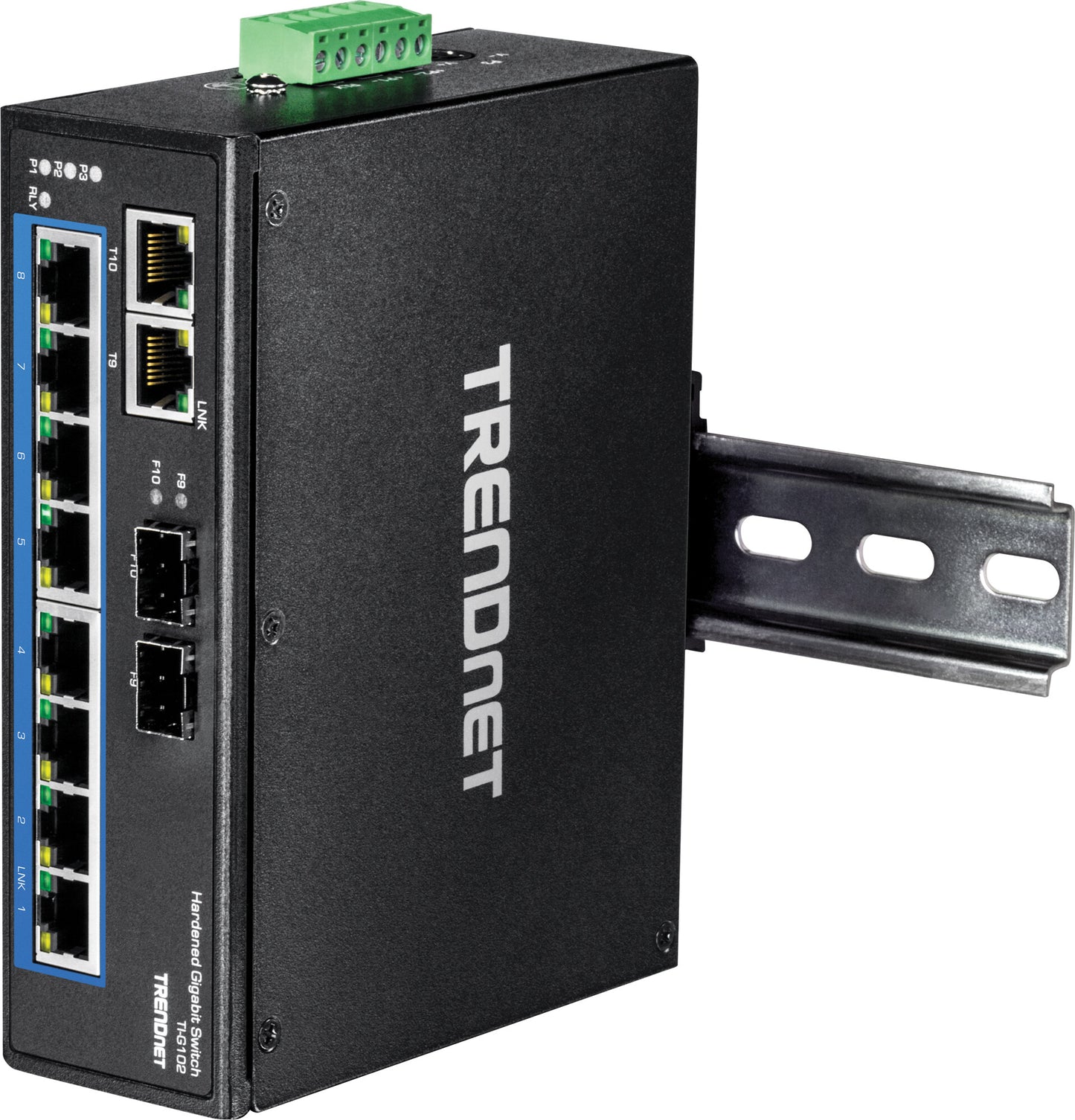 Trendnet TI-G102 network switch Gigabit Ethernet (10/100/1000) Black