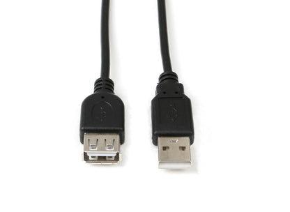 Microconnect USBAAF3B USB cable USB 2.0 3 m USB A Black