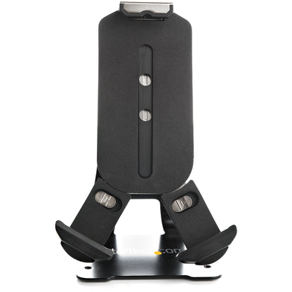 StarTech.com Secure Tablet Stand w/ K-Slot Cable Lock - Locking Tablet Holder for 7.9"-13" Tablets - Universal Adjustable Tablet Mount for Desk/Surface - Lockable Anti-Theft Security Mount - TAA