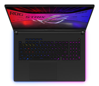 ASUS ROG Strix SCAR 18 G835LWG-TQ304W Intel Core Ultra 9 290HX Plus Laptop 45.7 cm (18") WQUXGA 32 GB DDR5-SDRAM 1 TB SSD NVIDIA GeForce RTX 5080 Wi-Fi 7 (802.11be) Windows 11 Home Black