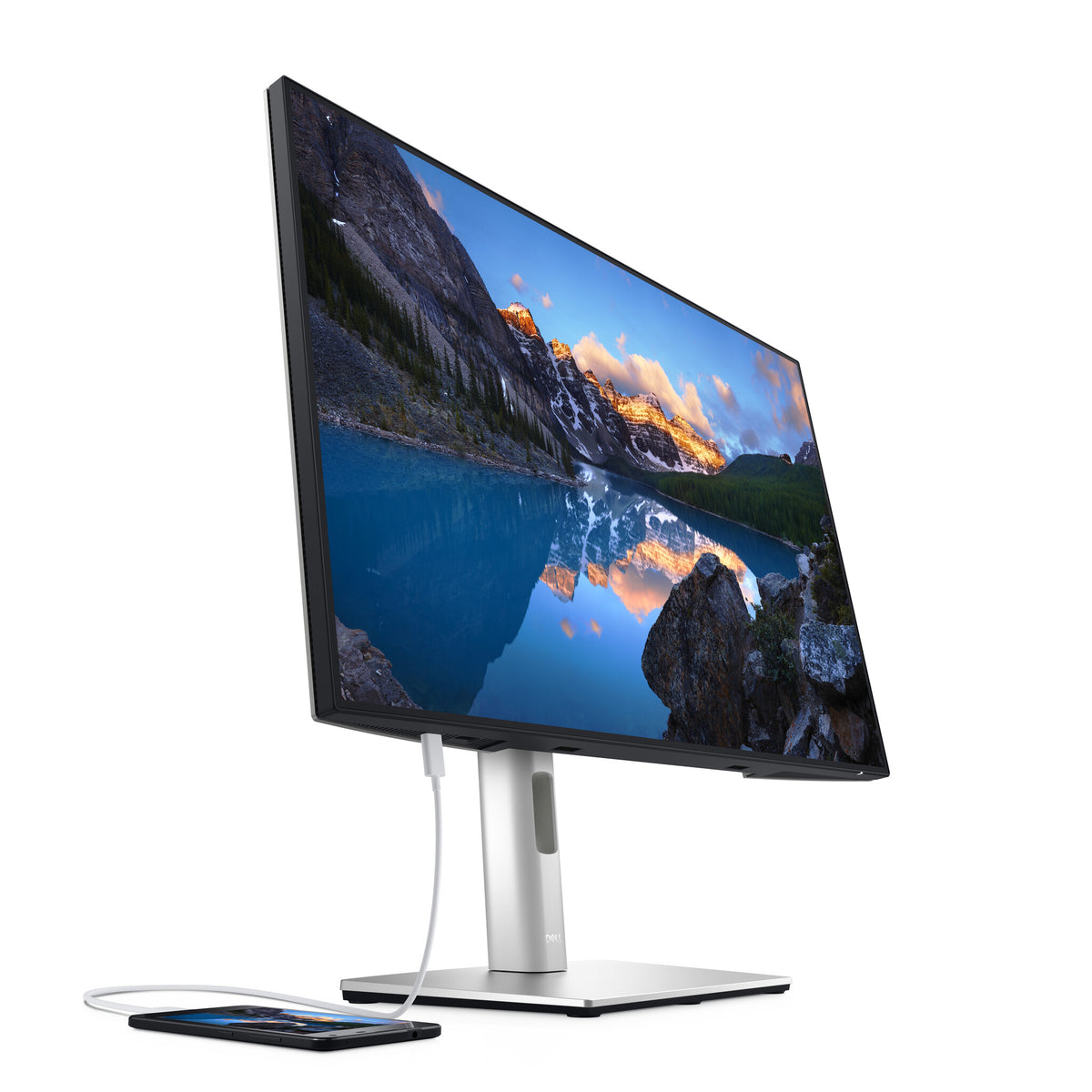 DELL UltraSharp U2421E computer monitor 61.2 cm (24.1") 1920 x 1200 pixels WUXGA LCD Silver
