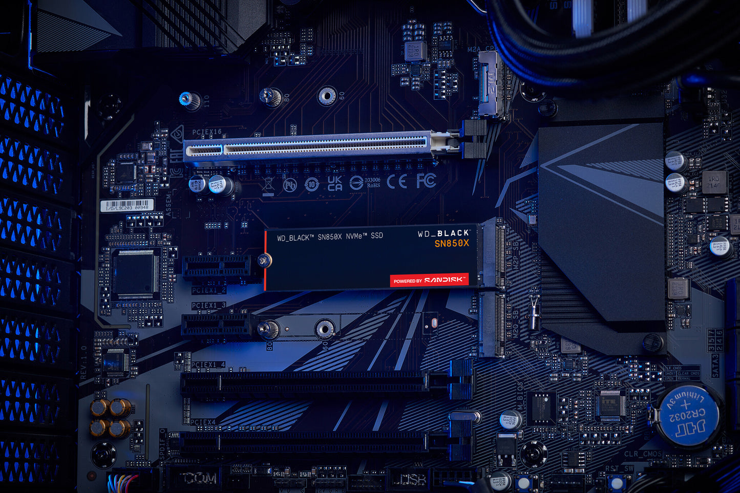 Western Digital Black WD_BLACK™ SN850X NVMe™ SSD POWERED BY SANDISK 2 TB