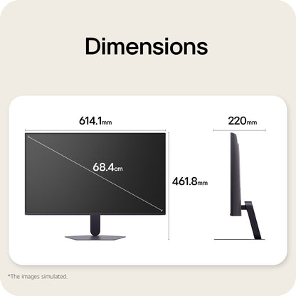 LG UltraGear G5 27G523B-B, 27" Full-HD IPS, 200Hz, 1ms Gaming Monitor