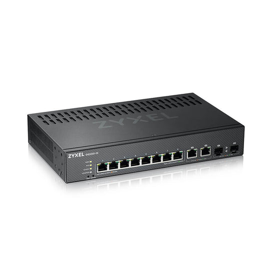 Zyxel GS2220-10 network switch, Managed, 10-port, black