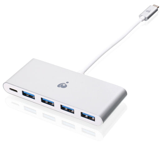 iogear GUH3C4PD interface hub USB 3.2 Gen 1 (3.1 Gen 1) Type-C 5000 Mbit/s White
