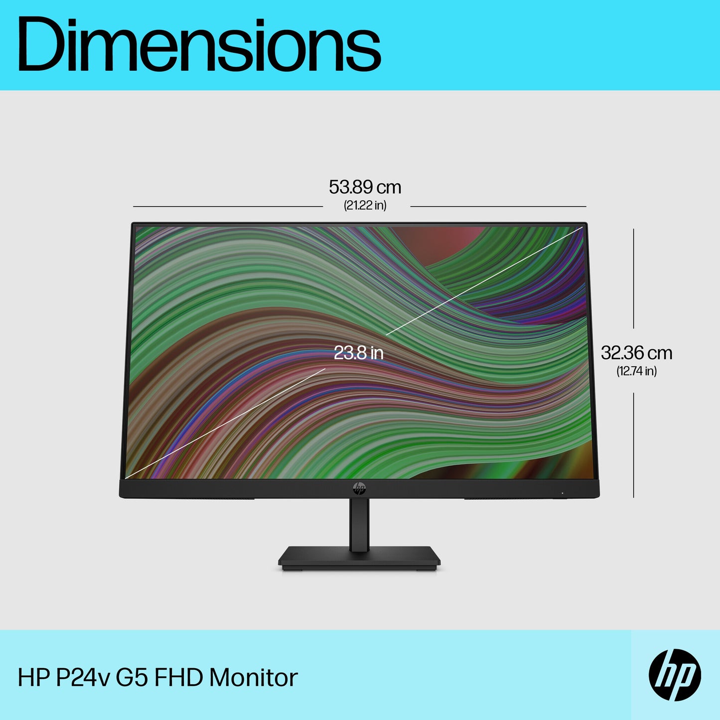 HP P24v G5 FHD Monitor