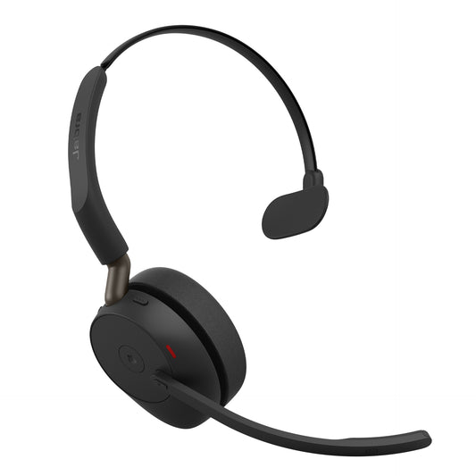 Jabra Evolve3 65 MS - USB-A with Dongle - Mono headset, Head-band, Wireless connection, Boom microphone, Office/Call center
