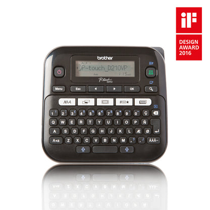 Brother PT-D210VP label printer Thermal transfer 180 x 180 DPI 20 mm/sec QWERTY