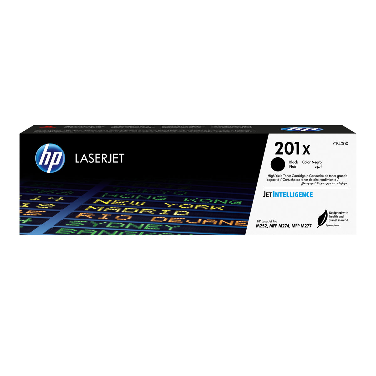 HP 201X High Yield Black Original LaserJet Toner Cartridge