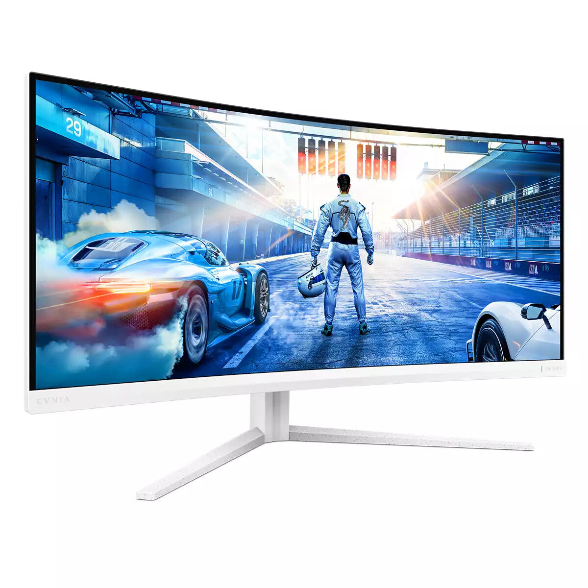 Philips Evnia 5000 34M2C5501A/00 computer monitor 86.4 cm (34") 3440 x 1440 pixels Wide Quad HD LCD White