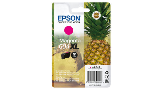 Epson Singlepack Magenta 604XL ink cartridge