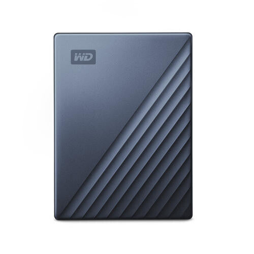 Western Digital WDBFTM0040BBL-WESN external hard drive, 4TB, USB 3.2 Gen 1 (3.1 Gen 1), Black and Blue