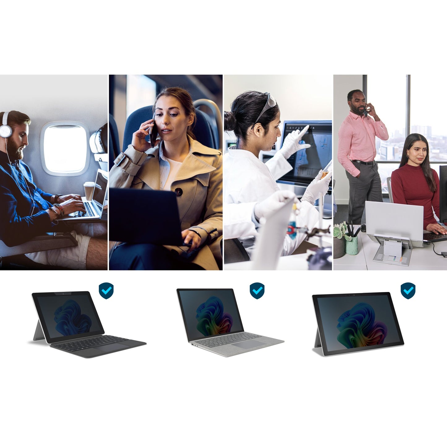 Kensington Privacy filter - 2-way removable for Microsoft Surface Pro 2017