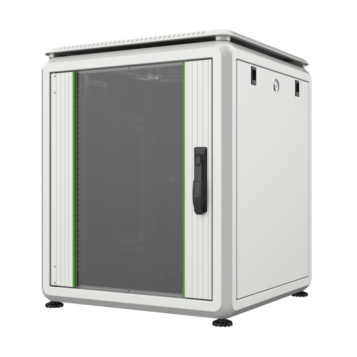 Lanview RDL12U66WH rack cabinet 12U Freestanding rack White