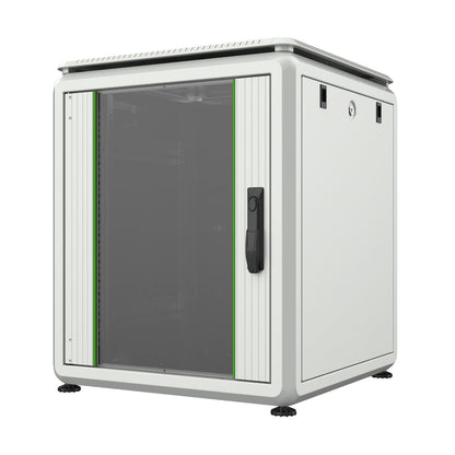 Lanview RDL12U66WH rack cabinet 12U Freestanding rack White