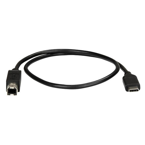 StarTech.com USB-C to USB-B Printer Cable - M/M - 0.5 m - USB 2.0