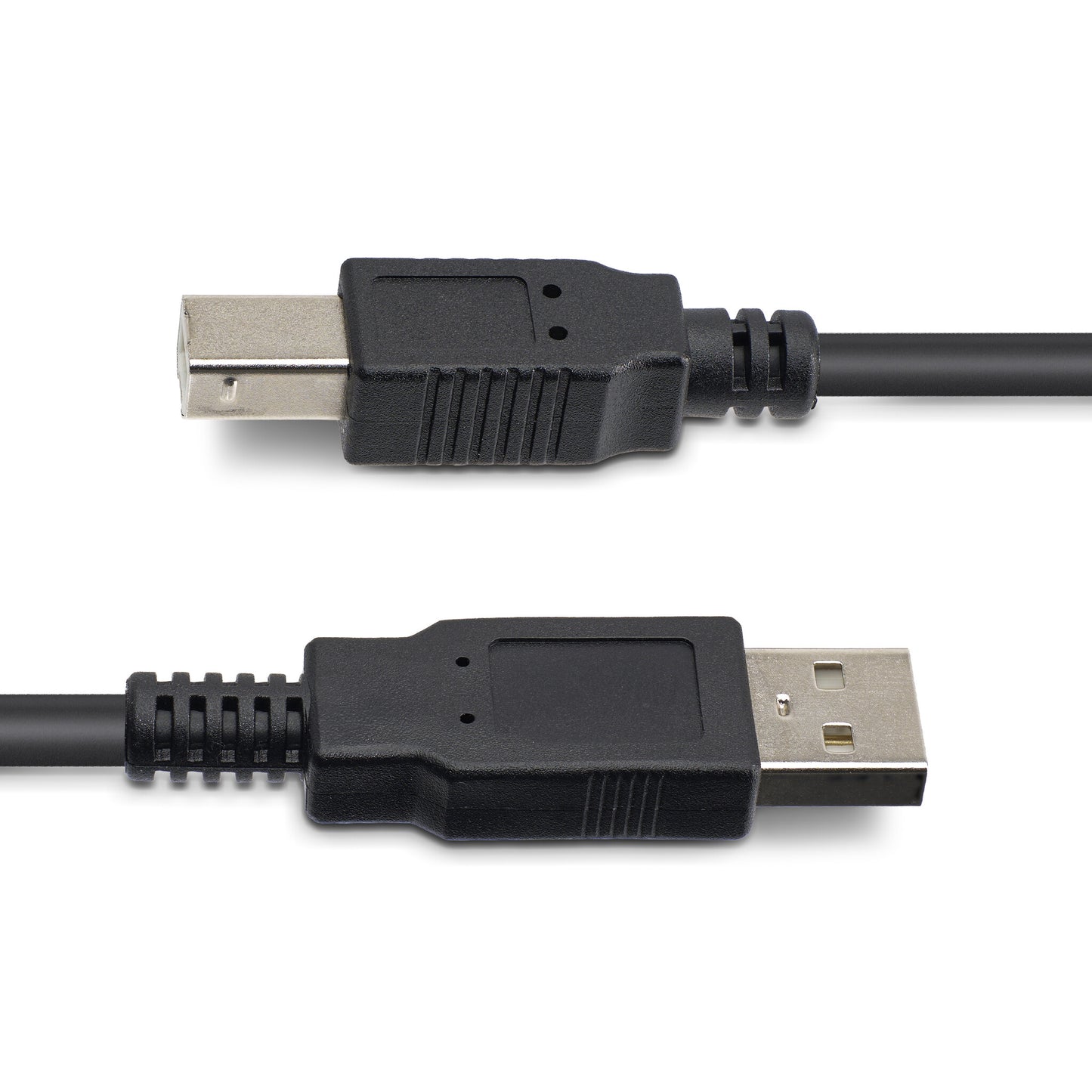 StarTech.com 50ft (15m) Active USB 2.0 A to B Cable, Long USB Printer Cable, 1x USB-A (M), 1x USB-B (M) - Black