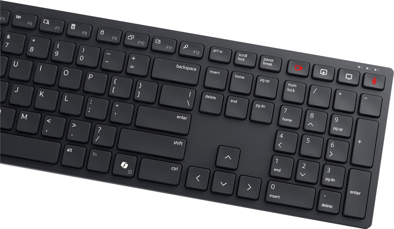 DELL KB525C keyboard Office USB QWERTY US International Black