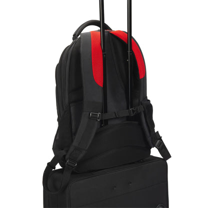 DICOTA D32119-RPET backpack Casual backpack Black, Red Polyester, Recycled polyethylene terephthalate (rPET)