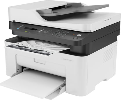 HP Laser 137fnw Wireless Multifunction Black and white Printer, Copier, Scanner; Duplex