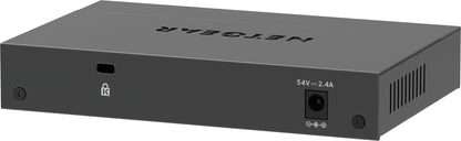 NETGEAR 5-Port Gigabit Ethernet High-Power PoE+ Plus Switch (GS305EPP) Managed L2/L3 Gigabit Ethernet (10/100/1000) Power over Ethernet (PoE) Black
