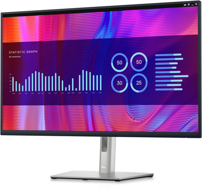 DELL P Series P3223DE computer monitor 80 cm (31.5") 2560 x 1440 pixels Quad HD LCD Black
