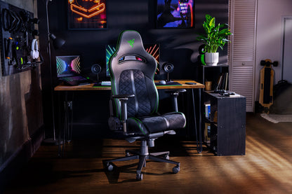 Razer Enki PC gaming chair Upholstered seat Black