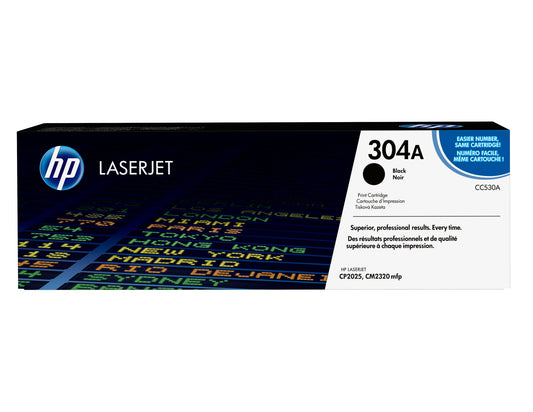 HP 304A Black Original LaserJet Toner Cartridge
