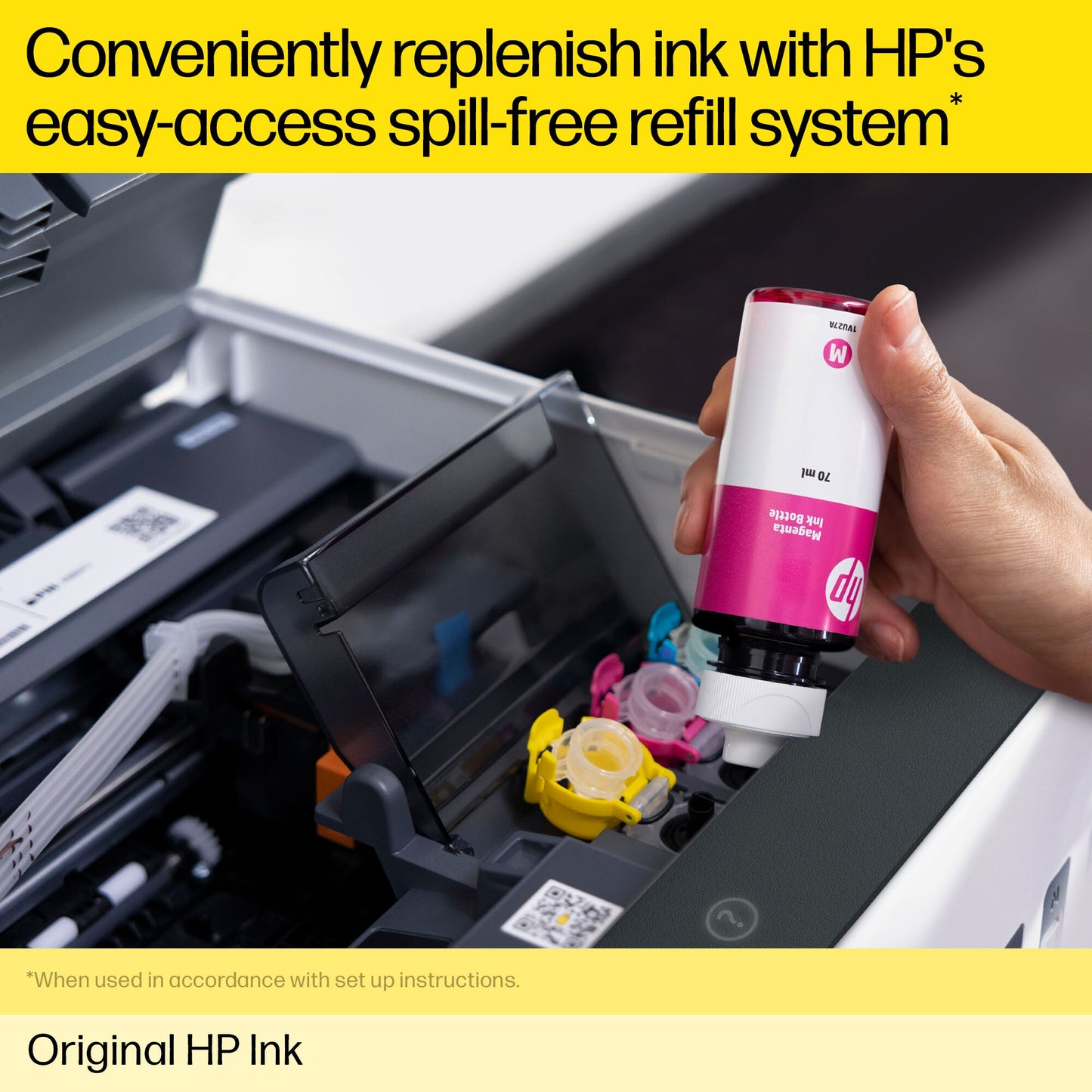 HP 31 70-ml Magenta Original Ink Bottle