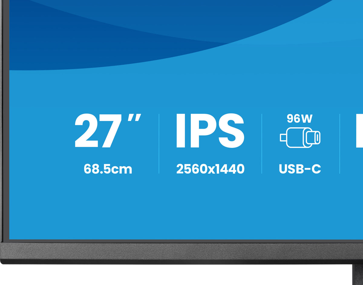 iiyama ProLite XB2797QSNPH-B1 computer monitor 68.6 cm (27") 2560 x 1440 pixels Quad HD LED Black